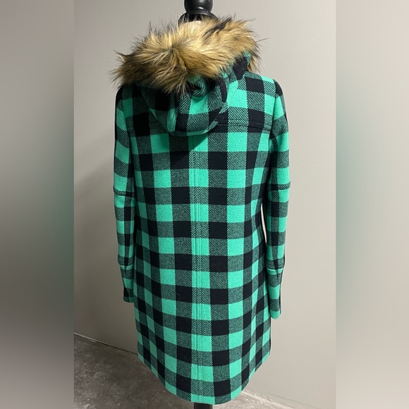 NWT J. Crew Coat 💚🖤 Size 2 - Picture 6 of 8
